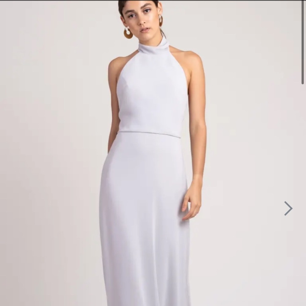 1 x Designer (Jenny Yoo) - Style: Brett +; Fabric: Luxe Chiffon